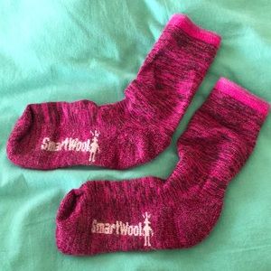 Smartwool pink heather socks
